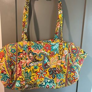 Large Vera Bradley duffle bag